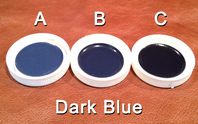 dark blue leather paint