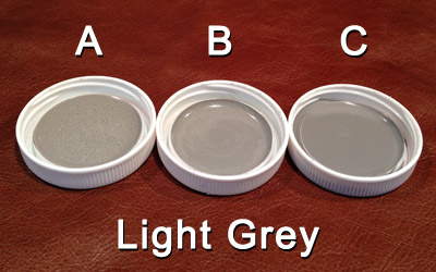 light grey leather paint