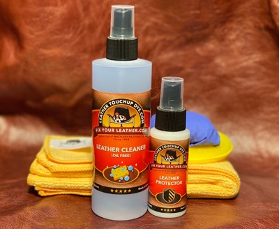 Leather Cleaning and Protection Kit - Small