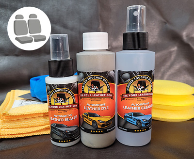 Automotive Leather Dye Repair Kit - Medium 4oz 