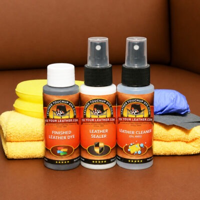 Small 2oz Finished Leather Dye Kit
